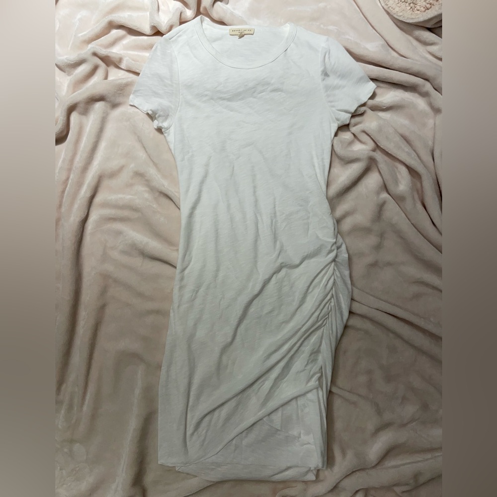 White Wasabi + Mint dress